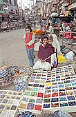 Varanasi - the old city is a cramped labyrinth crowded by pilgrims and street sellers 